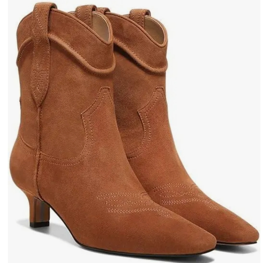 Sam Edelman Taryn Western style suede bootie